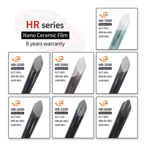 NOUVEAU <span class=keywords><strong>Film</strong></span> pour vitres nano céramique résistant aux UV 1,8 mil <span class=keywords><strong>2</strong></span> plis Série HR <span class=keywords><strong>Film</strong></span> pour vitres de voitures teintées - Product Image 3