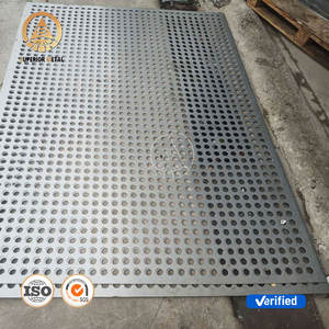 Diamètre de l'écran de maille en métal à trou carré personnalisé 0.8mm <span class=keywords><strong>1mm</strong></span> 2mm 3mm 1060 6061 feuilles perforées décoratives en métal en aluminium - Product Image 4