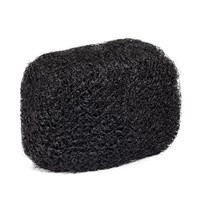 Estensioni di Capelli Umani Afro Kinky Bulk 100% Naturali, 8 Pollici, 50g, per Dreadlocks e Locs