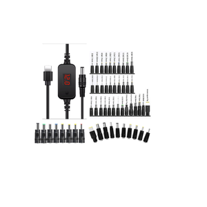 1M 5V/9V/12V/15V/20V Changeable <b>DC</b> Booster <b>Cable</b> USB TYPE-C to <b>DC</b> PD Deception <b>Cable</b> for Wifi Router Laptops - Product Image 1
