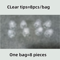 8 embouts de rechange en plastique pour Hydro Head, pour hydradermabrasion, peeling aquatique, pièces détachées pour appareil Hydra, pour spa et salon