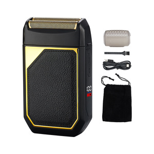 Afeitadora Eléctrica de Láminas Recargable, de Uso en Seco y Húmedo, Impermeable, para Barba Corta y Facial, para Hombres - Product Image 1