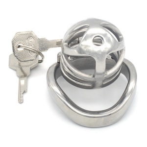 Dispositivo de Castidad de Acero Inoxidable FRRK, Juguetes Sexuales, Accesorios Resistentes, Jaula para Pene, Candado para Pene, Juego SM para Hombres - Product Image 4