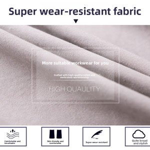 Tenues <span class=keywords><strong>de</strong></span> <span class=keywords><strong>travail</strong></span> pour hommes à col mandarin printemps/automne pour usine et atelier <span class=keywords><strong>de</strong></span> réparation automobile ; Vêtements <span class=keywords><strong>de</strong></span> protection professionnelle unis sur mesure - Product Image 4