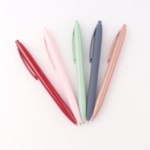 Best Selling Pressed Plastic Ball Point Pens with Customized Logo Printing Manufacturer for <b>Gift</b> <b>Stationery</b> - Product Image 3