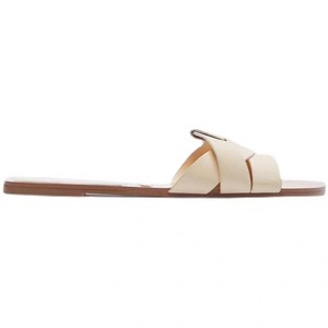 QF1 Sandalias Planas de Cuero para Mujer, Estilo Verano, para Exteriores, Chanclas de Playa - Product Image 2