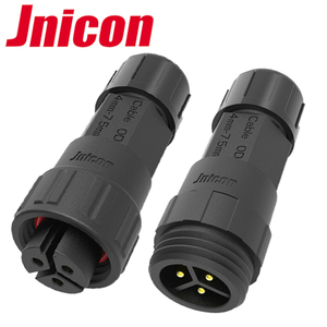 Thâm quyến jnicon công nghệ M16 vít khóa 3pins IP68 không thấm nước kết nối điện - Product Image 1