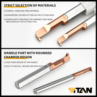 Outil de tournage pour tige de perçage CNC MGR, micro-foret pour trous de petit diamètre intérieur, diamètre de la tige 5 mm