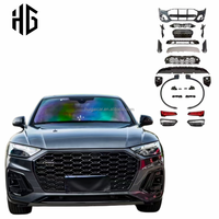 Kit carrosserie pour Audi Q5 2017-2024 : pare-chocs avant style RSQ5 avec lèvre de calandre pour conversion facelift