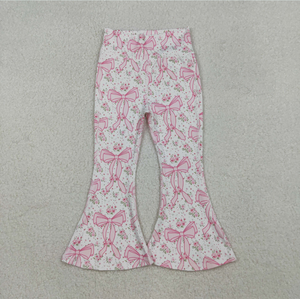 Pantalons de yoga à pattes d'éléphant pour bébés filles - Product Image 6