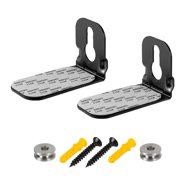 Universal Sound Bar Mounting Bracket Wall Mounted Bracket Fit for Samsung Sony LG Polk Audio, Klipsch Vizio TCL Soundbar