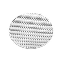 Lámina Metálica Perforada de Acero Inoxidable 304 316, Aluminio Galvanizado, Panel Decorativo para Fachada con Orificios Redondos, Pantalla Arquitectónica CNC