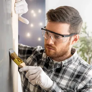 Lunettes de sécurité anti-éclaboussures, 2 pièces, lunettes de protection pour les yeux, lunettes de laboratoire, lunettes de protection industrielles anti-vent et anti-poussière, lunettes de cyclisme - Product Image 3