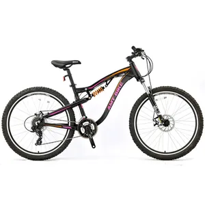 Vtt 26 roues en carbone à double suspension, roues OEM, vente en gros, livraison gratuite, chine