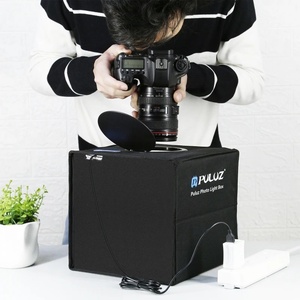 Mini Caja de Luz Portátil, Nuevo Diseño PULUZ, Caja de Luz para Estudio Fotográfico de 25 cm, 3 Modos, Caja de Luz Fotográfica de Doble Color - Product Image 4