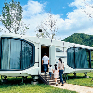 <span class=keywords><strong>Kit</strong></span> de maisonnette préfabriquée <span class=keywords><strong>en</strong></span> acier avec chambre et salle à manger pour assemblage rapide - Utilisation <span class=keywords><strong>en</strong></span> centre commercial et extérieure - Product Image 3