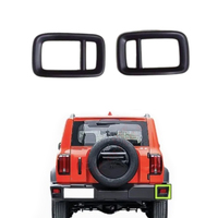 Protection de cadre de feux arrière 4x4 tout-terrain pour Great Wall WEY Tank 300 2024 – Cache de protection pour feux de brouillard arrière
