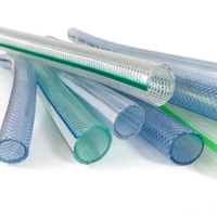 Tuyau flexible en PVC transparent, durable, haute pression, écologique, pour l'eau, l'huile, le gaz, usage industriel, domestique, jardinage, arrosage