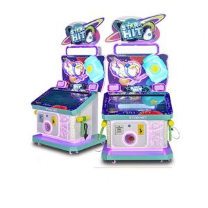 Máquina de videojuegos arcade Star Hit para interiores, consola de videojuegos con martillo, máquina de juegos de reacción metálica operada con monedas para niños, máquina de entretenimiento. - Product Image 6