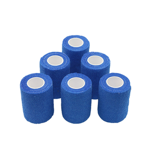Muestras Gratis YX: Vendaje Elástico Cohesivo de Spandex de Colores, Desgarrable a Mano, No Tejido, para Uso Deportivo y Postoperatorio en Rodilla - Product Image 1