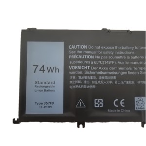 Wholesale 357F9 74Wh 11.4V Laptop <b>Battery</b> Replacement for Dell Inspiron 15 7000 7557 7559 7566 7567 7759 55770GFJ6 71JF4 - Product Image 2