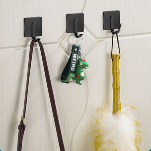 Stainless Steel <b>Wall</b> <b>Hooks</b> Self Adhesive <b>Hooks</b> For Hanging <b>Wall</b> <b>Key</b> Holder <b>Wall</b> Hanger Towel Holder Coat <b>Hook</b> Bag Hanger - Product Image 6