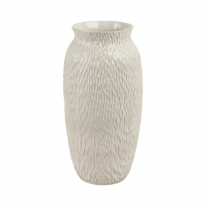 Vaso alto in ceramica testurizzata per l'arredamento del soggiorno, moderno vaso decorativo per fiori per la casa e la camera da letto - Product Image 3