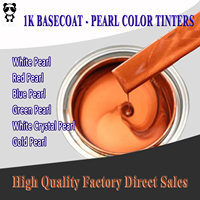 Peinture de base automobile 1K couleur nacrée, peinture de base multi-séries à effet nacré, anti-jaunissement, peinture de finition automobile nacrée