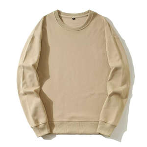 H5482 Vente en gros de sweatshirts à col rond doublés en éponge française 420 g/m² 100% coton Sweatshirts à capuche et sweatshirts pour hommes de grande taille - Product Image 6