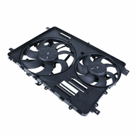 Womala Autopartes 31338823 Conjunto de Ventilador de Refrigeración del Radiador Eléctrico para Volvo S60 S80 V60 V70 XC60 XC70