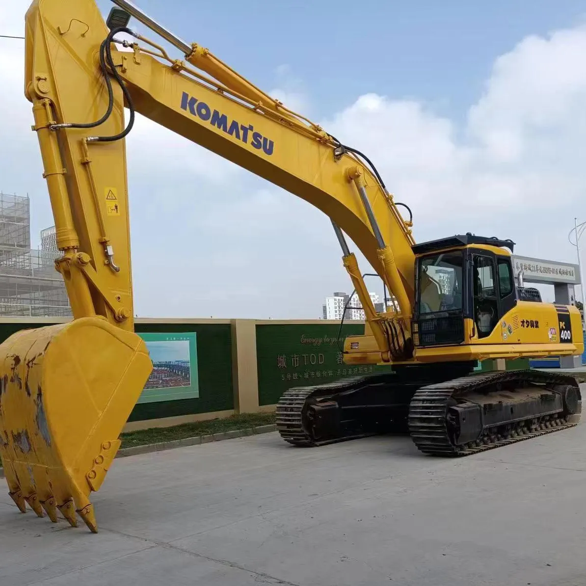 Gebrauchte Bagger Japan Komatsu PC400-7 Raupen bagger, s Schwer maschinen Baumaschinen Zum Verkauf pc400-8