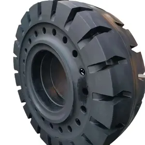 Los fabricantes chinos hacen neumáticos de goma de alta calidad 17,5-25 neumáticos sólidos