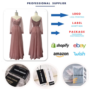<span class=keywords><strong>Robes</strong></span> de mariée de luxe <span class=keywords><strong>robes</strong></span> de soirée élégantes col en V dos nu plissé brillant doublure transparente <span class=keywords><strong>robes</strong></span> de demoiselle <span class=keywords><strong>d</strong></span>'<span class=keywords><strong>honneur</strong></span> roses - Product Image 3