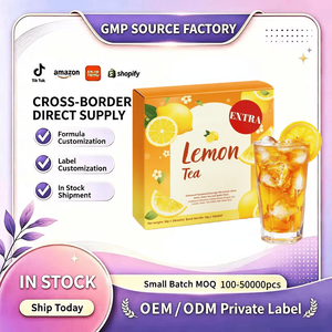 Complément alimentaire au thé au <span class=keywords><strong>citron</strong></span> en stock direct usine |   Poudre, gélules, bonbons gélifiés, comprimés, pilules |   OEM accepté.1 - Product Image 1