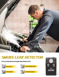 SD302 solary เครื่องตรวจจับการรั่วไหลของควันรถยนต์12V เครื่องวิเคราะห์เครื่องยนต์ - Product Image 2