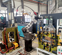 Lengan Robot Pengelasan Industri dengan Peringkat IP54, 6 Sumbu, Beban Angkut 12kg, Jangkauan 2012mm untuk Fabrikasi Logam di Lingkungan Keras