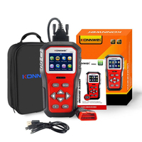 Escáner de Diagnóstico Automotriz KONNWEI KW860, Comprobador de Emisiones del Motor del Automóvil, Función de Indicador I-Key