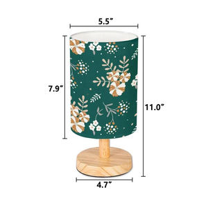 Lámpara de mesa LED personalizada con impresión personalizada, decoración moderna para el hogar, para dormitorios y Escritorio de oficina, lámpara cilíndrica bajo demanda - Product Image 5