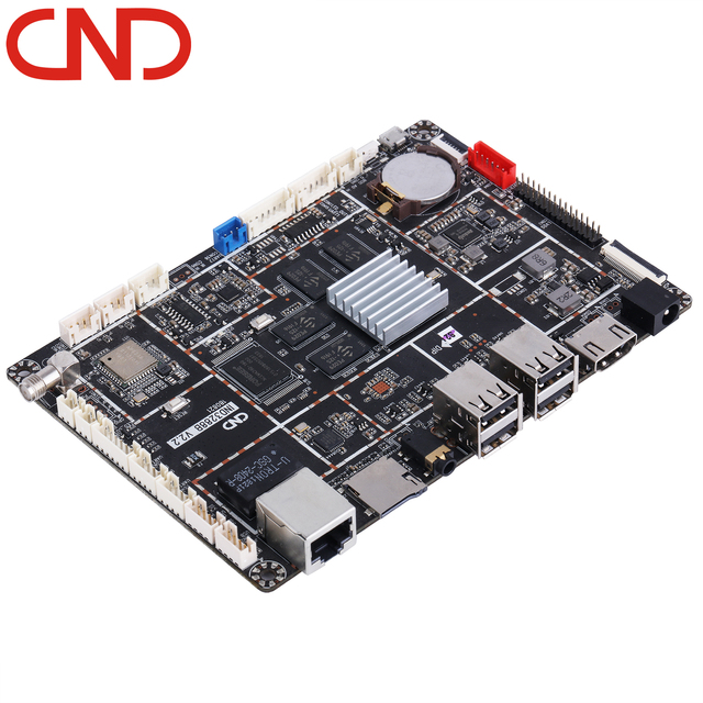 2G+16G Android 7.1 USB LVDS EDP Ethernet RJ45 4G Android Pcb Android TV Box Circuit Board