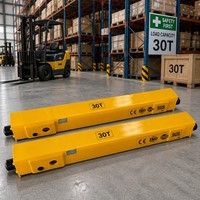 Grue de centre logistique Elk, capacité de levage 100T, portée 20m, classe de travail A3-A5, garantie 2 ans pour conteneurs rapides