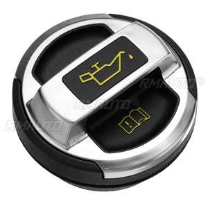 Bouchon de réservoir de liquide de refroidissement et de liquide d'expansion d'huile pour Audi R8 A4 A5 A3 A6 A7 Q5 Q3, pour VW Touareg Golf Jetta Passat B6 B7 CC 420103485B - Product Image 2