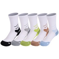Chaussettes de sport personnalisées en maille respirante, anti-humidité, avec soutien de la voûte plantaire, amortissantes, antidérapantes, pour le basketball et la course à pied