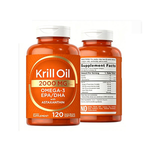 Compléments alimentaires en gélules molles d'acide hyaluronique et d'oméga 3 Herbal Health pour adultes - Product Image 1