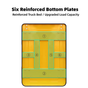 Chariot de transport pliable à quatre roues ZooYA 300 kg avec <span class=keywords><strong>1</strong></span> unité de chariot à main en acier portable OEM pour le shopping - Product Image 5