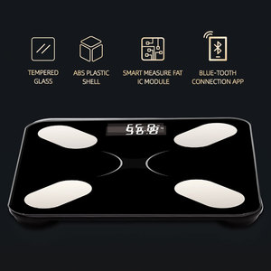 스마트 앱으로 공장 맞춤형 강화 유리 디지털 바디 스케일 전문 체지방 분석기 - Product Image 2