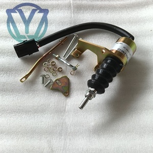 โซลินอยด์วาล์วตัดน้ำมันเชื้อเพลิง SA-3799-24 24V สำหรับเครื่องยนต์ดีเซล Bosch RSV 1751ES Deutz Perkins - Product Image 5