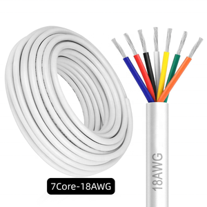Cavo Elettrico Flessibile in Rame Isolato in PVC con Guaina in PVC, Prezzo di Fabbrica, 2/3/4/5/6/<span class=keywords><strong>7</strong></span>/8 Conduttori, <span class=keywords><strong>0</strong></span>.3mm/<span class=keywords><strong>0</strong></span>.5/1.5/2.5mm - Product Image 6