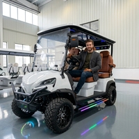 Nouveau modèle 2026 – Voiturette de golf électrique tout-terrain avec batterie au lithium, logo et couleur personnalisables disponibles