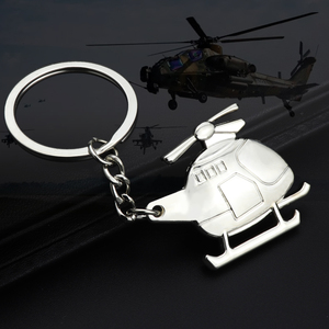 Máy bay mô hình máy bay Keychain 3D kim loại móc chìa khóa airliners máy bay chiến đấu máy bay chiến đấu máy bay trực thăng hãng hàng không Quà Tặng Keychain vòng chìa khóa - Product Image 5