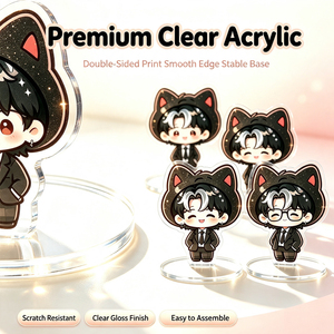 Figura acrílica personalizada con forma irregular, adorno de escritorio de personaje de videojuego, figura especial troquelada. - Product Image 2